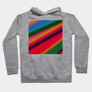 red blue green orange abstract texture Hoodie